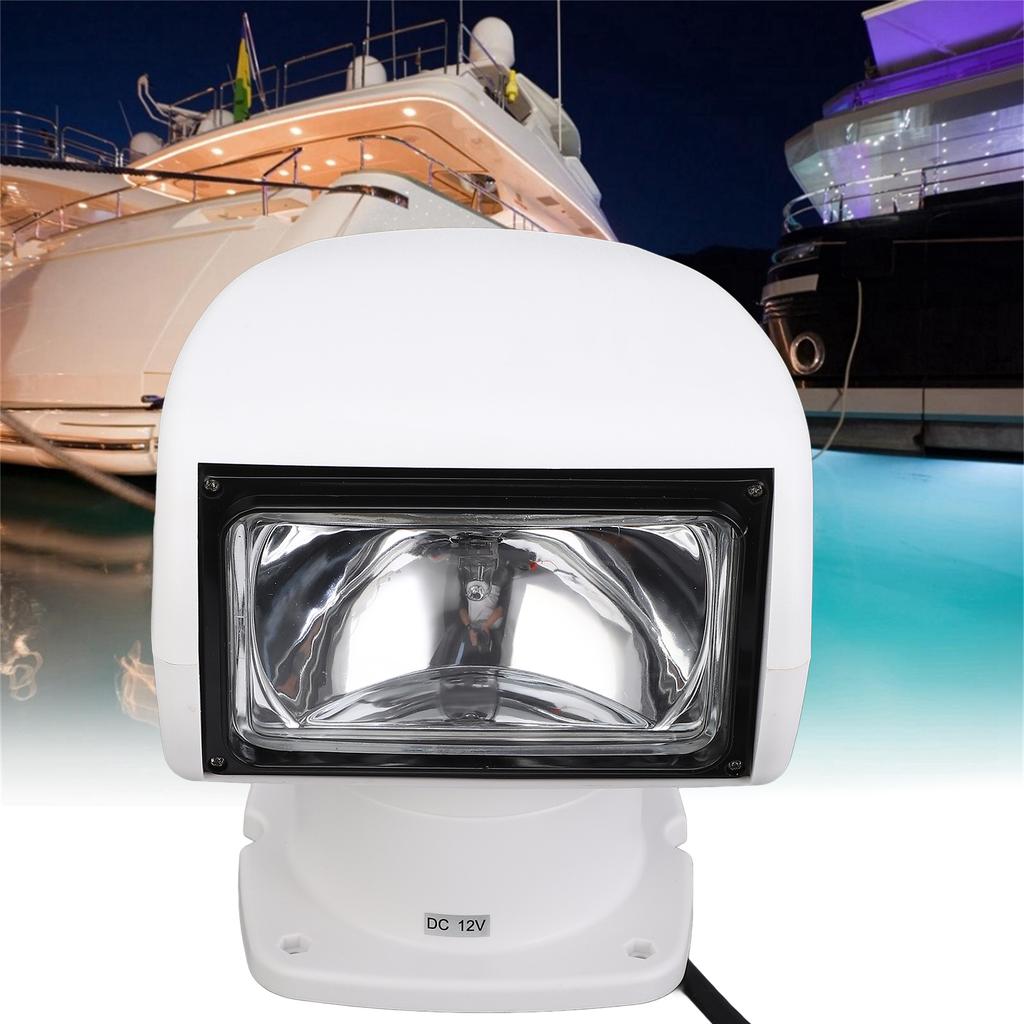 12V 100W Boat, Marine Searchlight Truck s marine Car search lights Light Remote Control Outdoor Lamp