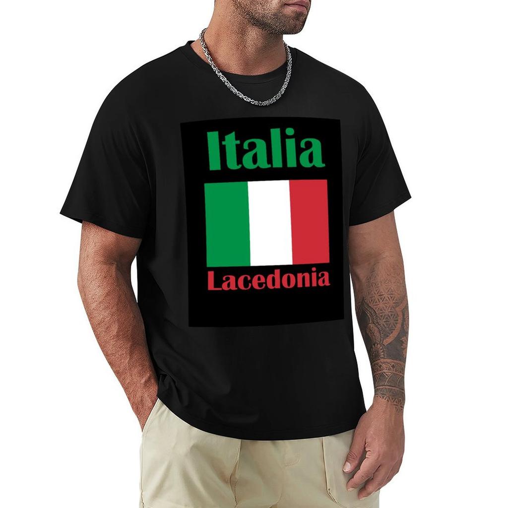Lacedonia Italy Tshirt Casual Fashion Print Tee Top