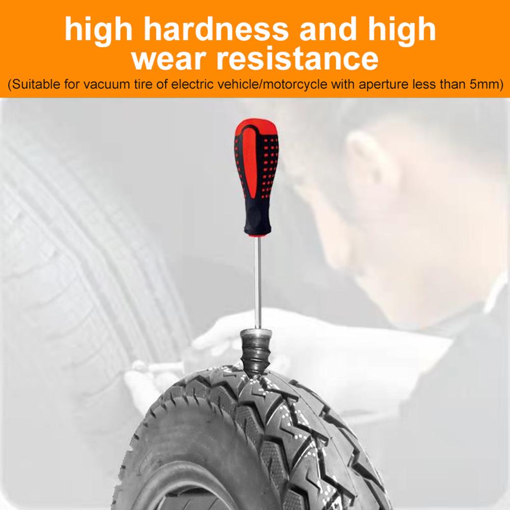 10pcs Repairing Nail for Car Trucks Motorcycle Bike Tire Puncture Repairing Tubeless Rubber Nails Set