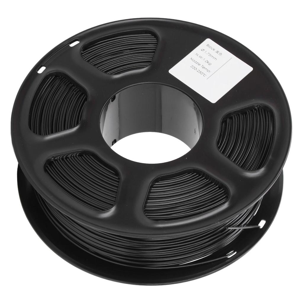 3D Printer Filament 1.75mm 2.2lbs Net Weight 220 to 250 Celsius Pure Color PETG Filament for Refilling Replacement
