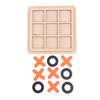 Xo Wood Board Game Toy Игра для взаимодействия родителей и детей Игра-головоломка Игрушки
