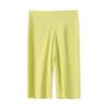 Ice silk anti glare high waisted shark pants for women, with a waist cinching and hip lifting sports shorts and multi-color shaping design