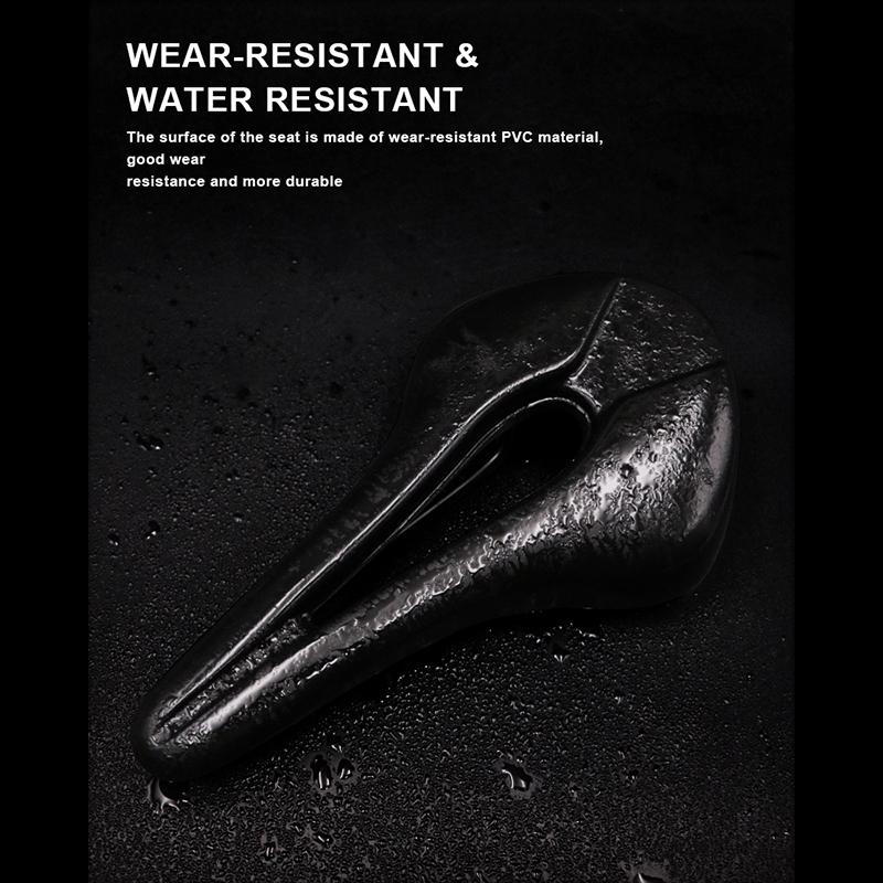 Велосипедное седло из искусственной кожи, мягкое, удобное, полое, сверхлегкое, ударопрочное, для горного велосипеда, подушка, аксессуары для велоспорта