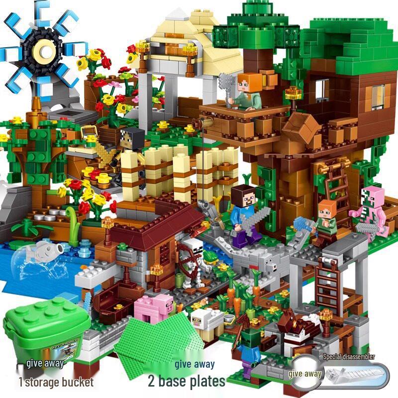 Набор-приключение «Домик на дереве Стива» из Minecraft - Игрушка-конструктор для детей