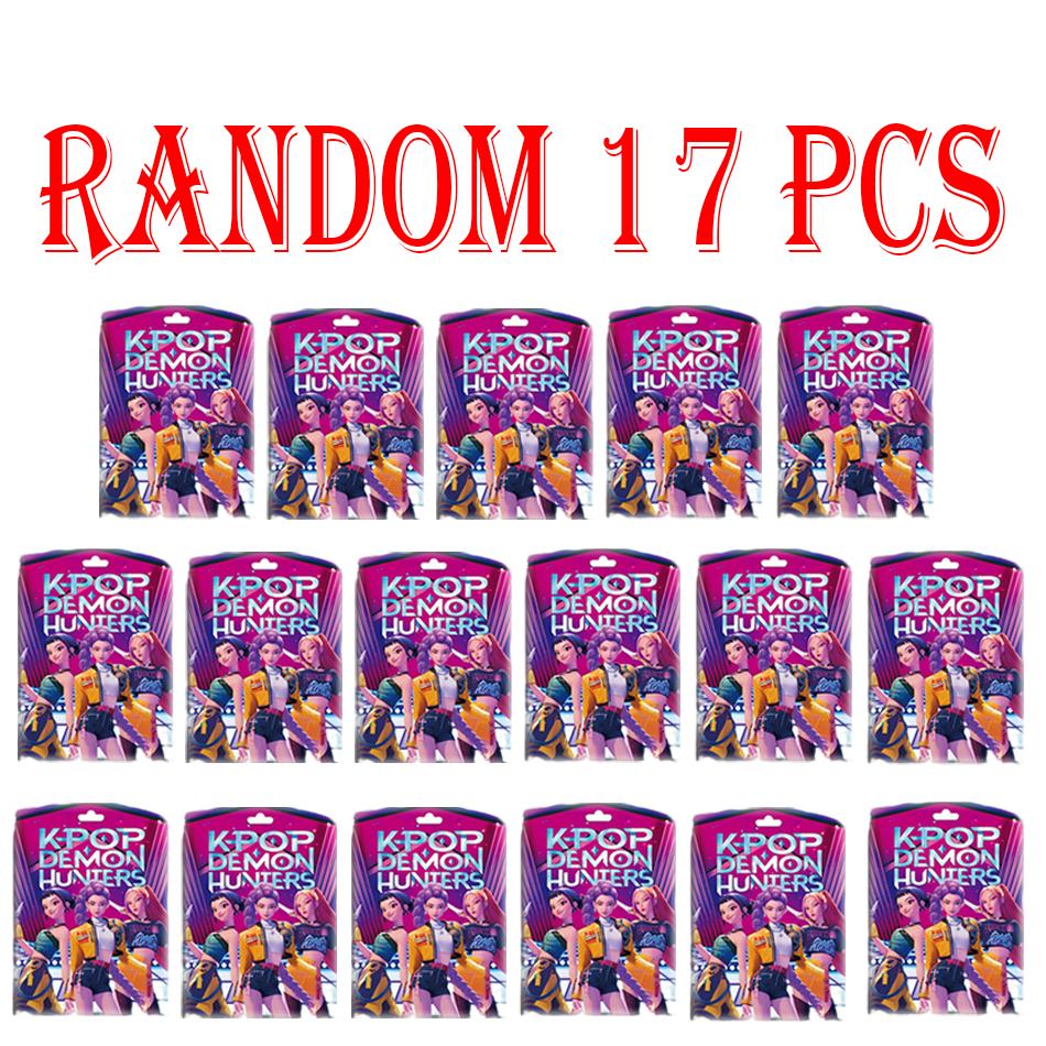 24 pieces/set Kpop Devil Hunter Blind Box Action Derpys Tiger Rumi Mira Zoey Sussy Doll Fan Gift Birthday and Christmas gifts