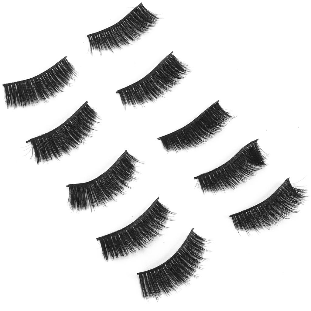 5 пар толстых плотных накладных ресниц, трехмерные длинные вьющиеся накладные ресницы, инструмент для макияжа(D46 )