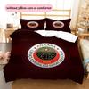 Gençlerbirliği SK  Pattern Bedding Quilt Set  Home Decoration  Gift (1 * duvet cover + 2 * pillowcase  without core)