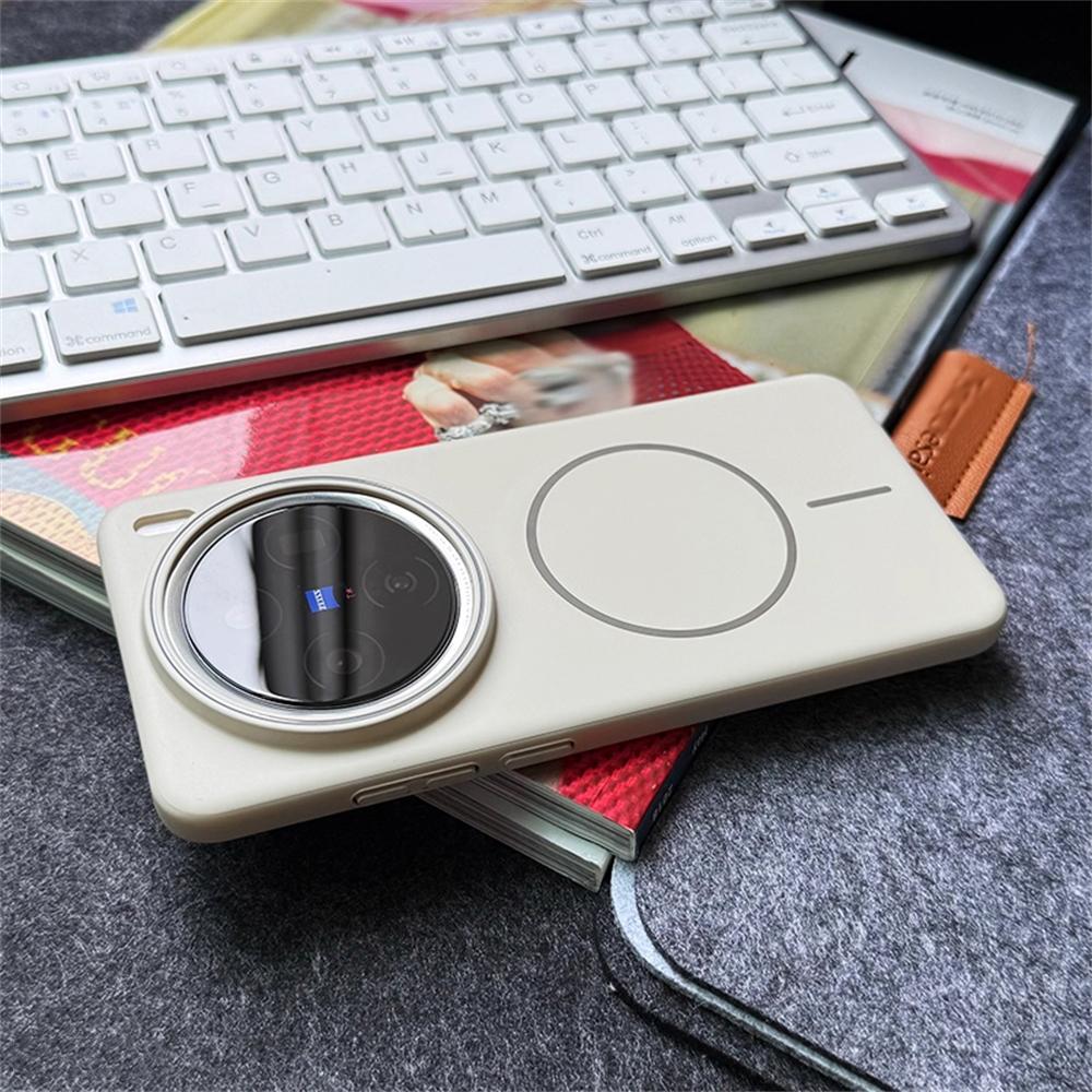 Ультратонкий однотонный матовый чехол с магнитной беспроводной зарядкой для VIIVO X200 Ultra X200 Pro MINI X200S Тонкий жесткий ПК чехол для телефона