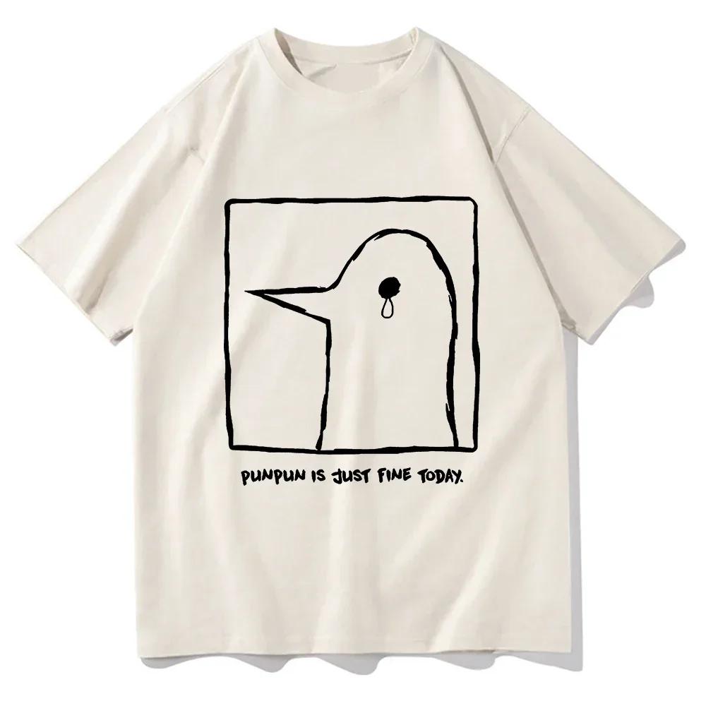 Футболка Oyasumi Punpun Мужская Женская Харадзюку Эстетичная Уличная Одежда Графическая Футболка Унисекс Аниме Манга Мультфильм Винтажная Песочная Футболка Топы