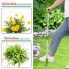 39inch Weed Puller Long Handle Weeder Hand Tool with Stainless Steel Claw Sturdy Lightweight Weed Root Pulling Tool for Lawn