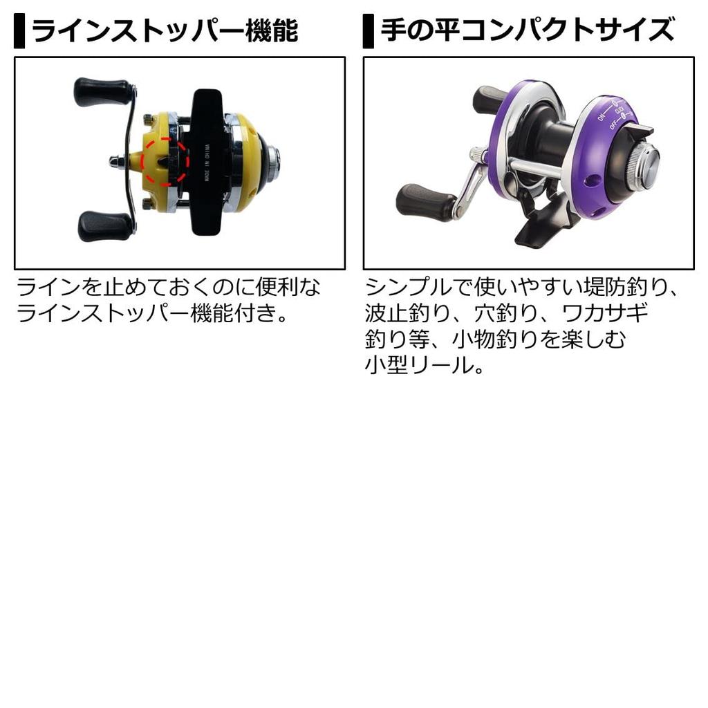 Daiwa Двухосевая катушка 22 Coronet II Purple (Модель 2022 года)