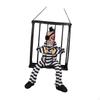 Scary Prison Caged Dead Prisoner Horror Tricky Toy Luminous Vocalization Screaming