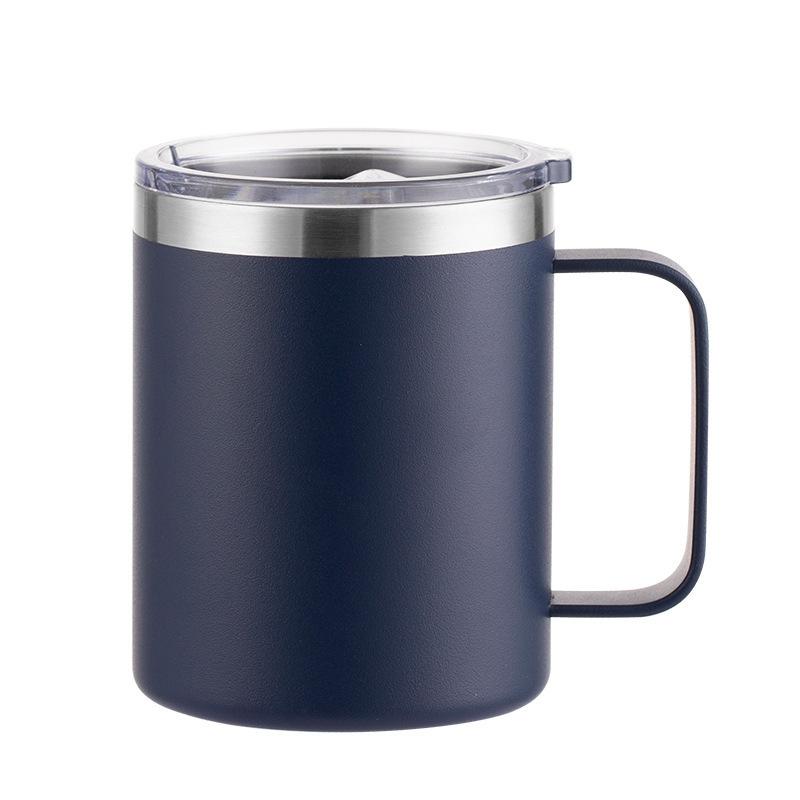 360ML Thermos Cup 314 Stainless Steel Office Vehicle Business Use Portable Handle Coffee Mug Men's and Women's Thermos Cup