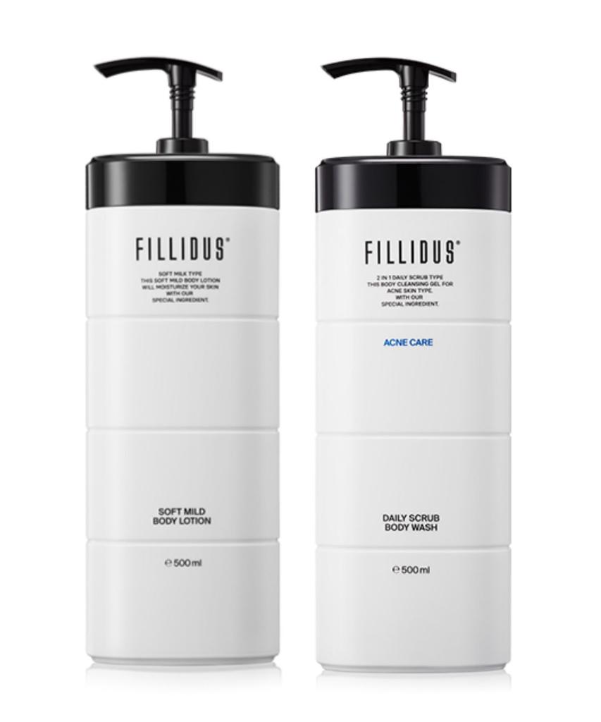 Daily Scrub Body Wash 500ml + Mild Body Lotion 500ml