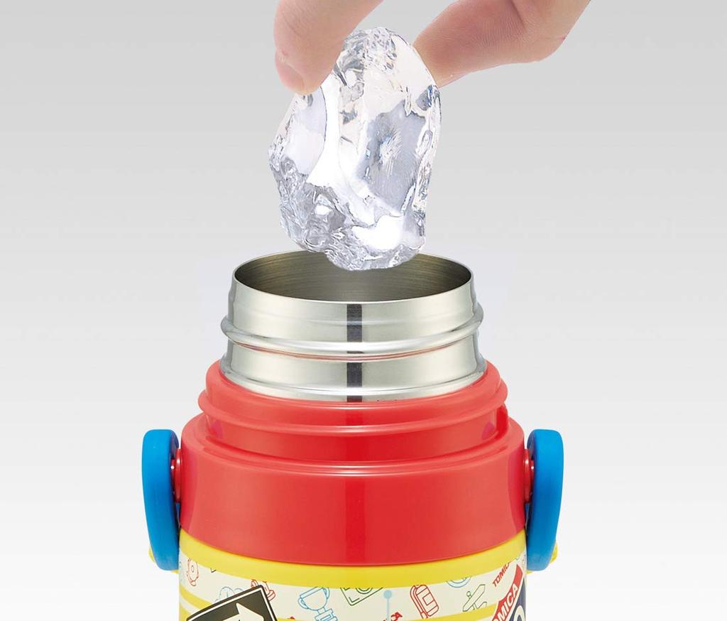 Skater Бутылка для воды 2WAY Direct Drinking Cup Included Tomica 430 мл 470 мл Питьевая нержавеющая сталь Дети Холодоизоляция Light With Strap Детский сад