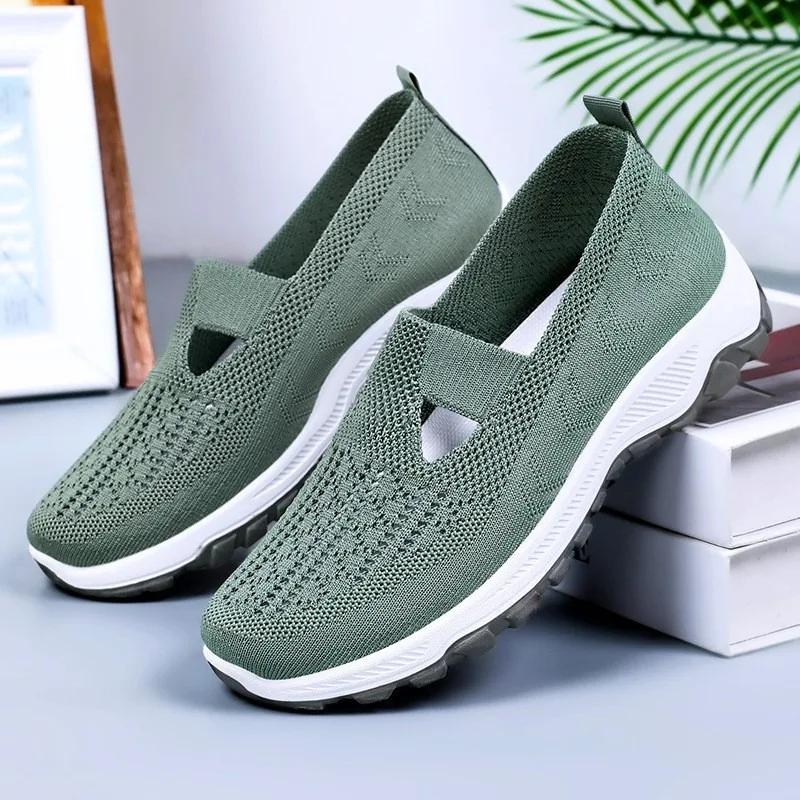 Женская обувь, горячая распродажа, женская обувь на шнуровке, вулканизированная, модная, с открытым верхом, нескользящая, повседневная, сетчатая, кроссовки
