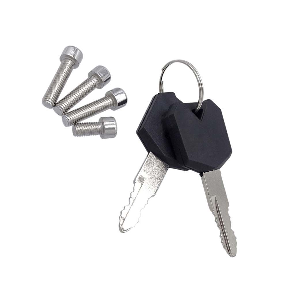 XJR400 Stainless Steel Motorcycle Gas Tank Cover Motorbike Oil Tank Cap Fuel Cap With 2 Keys