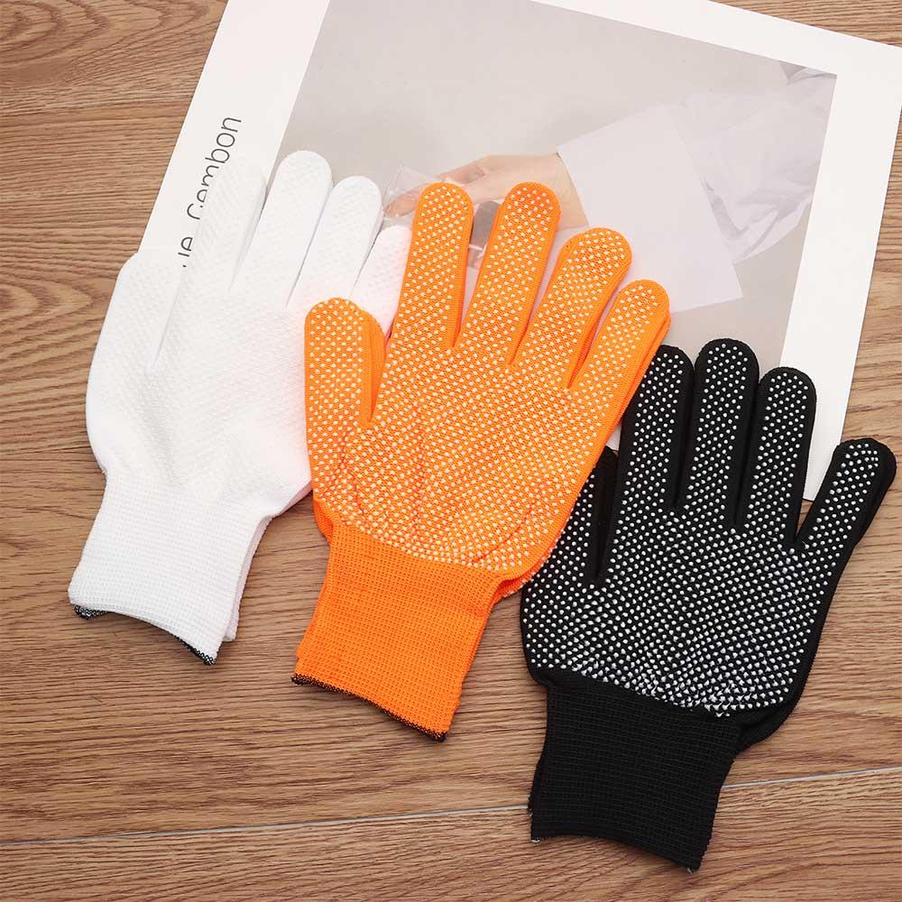 Sun Protection Stretch Work Gloves Full Finger Driving Mittens Anti-Slip Fishing Gloves