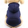 Solid Dog Hoodies Pet Clothes for Small Dogs Puppy Coat Jackets Sweatshirt for Chihuahua Doggie Cat Costume Cotton Pet Outfits