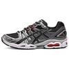 Кроссовки унисекс Gel Nimbus 9 Graphite Grey Red Pure Silver 1201A424-023