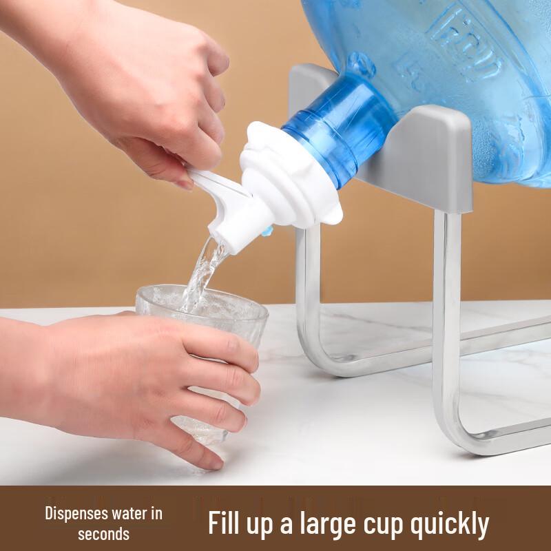 Wooden Bottled Water Dispenser Floor Stand