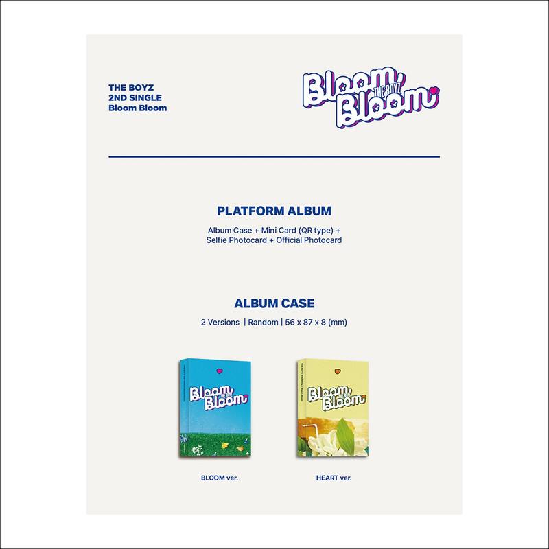 THE BOYZ Bloom Bloom Платформа Вер. (BLOOM вер.. / СЕРДЦЕ вер.)