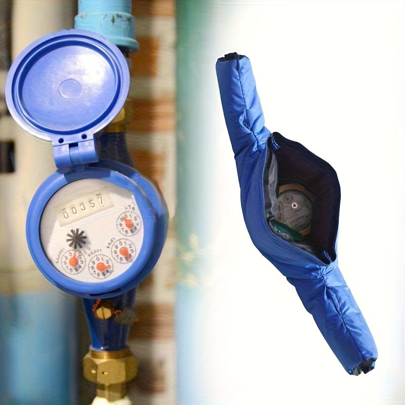 Winter Antifreeze Water Meter Cover - Detachable Insulated Polyester Outdoor Pipeline Protector, Cold Resistant