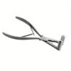 1 PC 7 Inch Silver Stainless Steel Pliers for Tape Hair Extension Tape Sealing Pliers Keratin Hair Extensions Tools