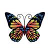 3D Metal Butterfly Statues Garden Wall Decor Inspirational Sculpture for Outdoor Decoration Animal Miniatures Statues Ornament