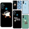 Чехол с мультяшным забавным гусем для OnePlus 9R 8T Nord2 9 10 Pro для OPPO Realme 9i 8i 8 Pro GT Neo 2 GT Master Cover