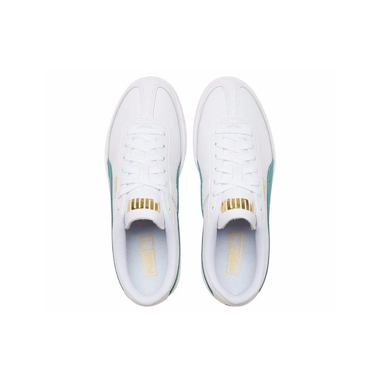 Puma Кроссовки Oslo-City с низким верхом Кроссовки Унисекс Белые Зеленые 374976-04