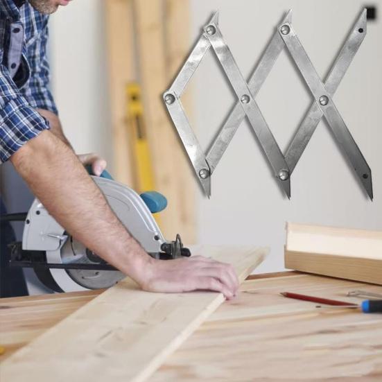 Yousheng 3/7/9/12 Point Center Finder Spacing Layout Tool High Accuracy Easy To Use Center Finding Tool Woodworking Measurement Kit