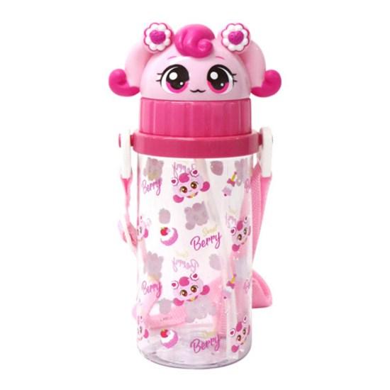 Reburn Sweet and Sour Catch Tinipping 3D Straw Strap Water Bottle, a Popular Character In Korea