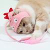 New Head Mounted Cat Toy Teaser Cat Stick Cute Pet Headgear Feather Funny Cat Stick Cat Teasing Stick Interactive Cat Teaser Toy
