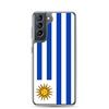 Чехол для телефона — Samsung — Galaxy S21 Plus — Drapeau Uruguay — Souple — разноцветный