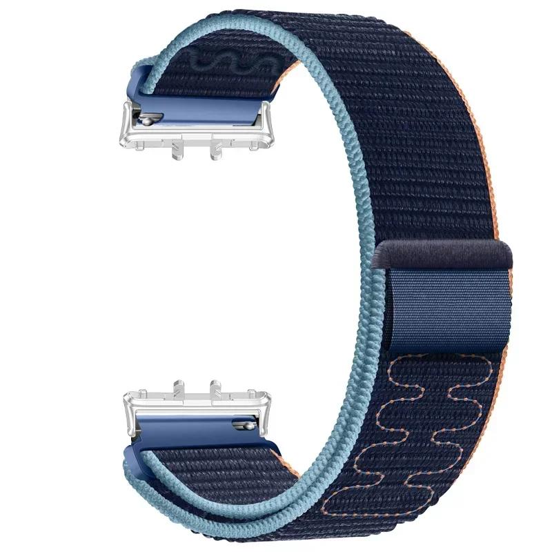 Спортивная нейлоновая петля для ремешка Samsung Galaxy Fit3 Аксессуары Дышащая Регулируемая Замена ремешка браслета для galaxy fit3band