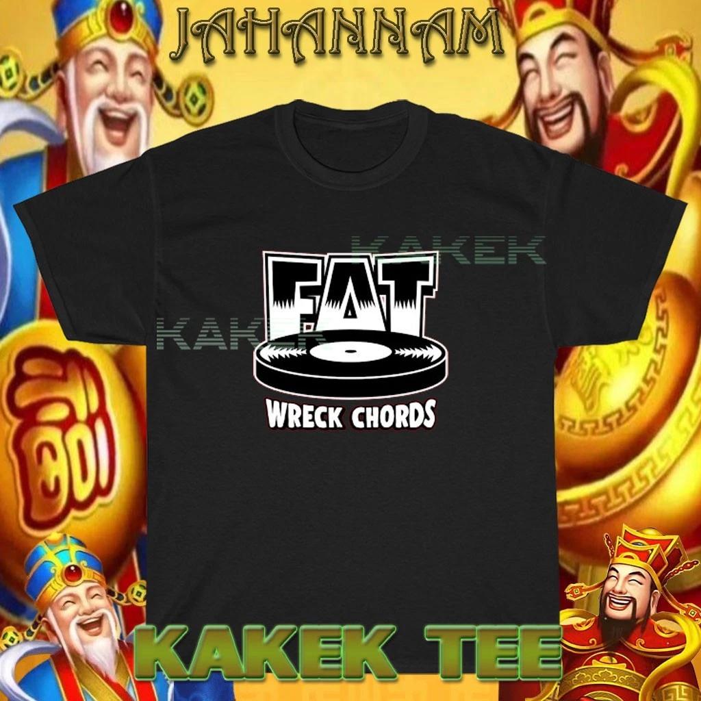 New Shirt FAT WRECK CHORDS Logo USA T shirt Funny Size S to 5XL