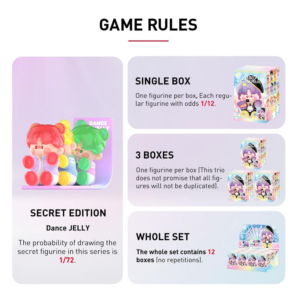 POP MART PINO JELLY Star Project Series Box 12 Pop Mart Gacha Gacha Figure Plastic Model Premium Toy Soft Vinyl Original Character Birthday Present