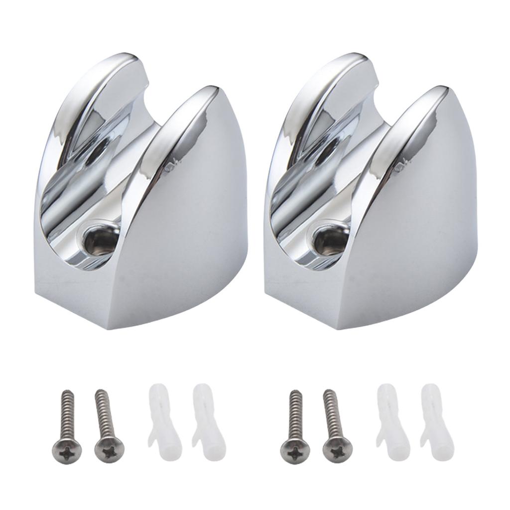 2 шт. настенный держатель для ручной душевой лейки с винтами, держатель для туалетного биде-распылителя, основа для фиксации, аксессуары для ванной комнаты