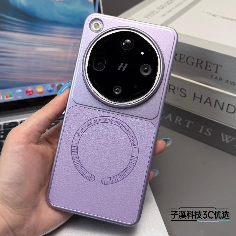 Чехол для OPPO Find X9 Ultra Find X8 Pro x8S, Магнитный, из ПУ-кожи, Электроосажденный ПК, Легкий Жесткий Чехол, Нескользящий Бампер