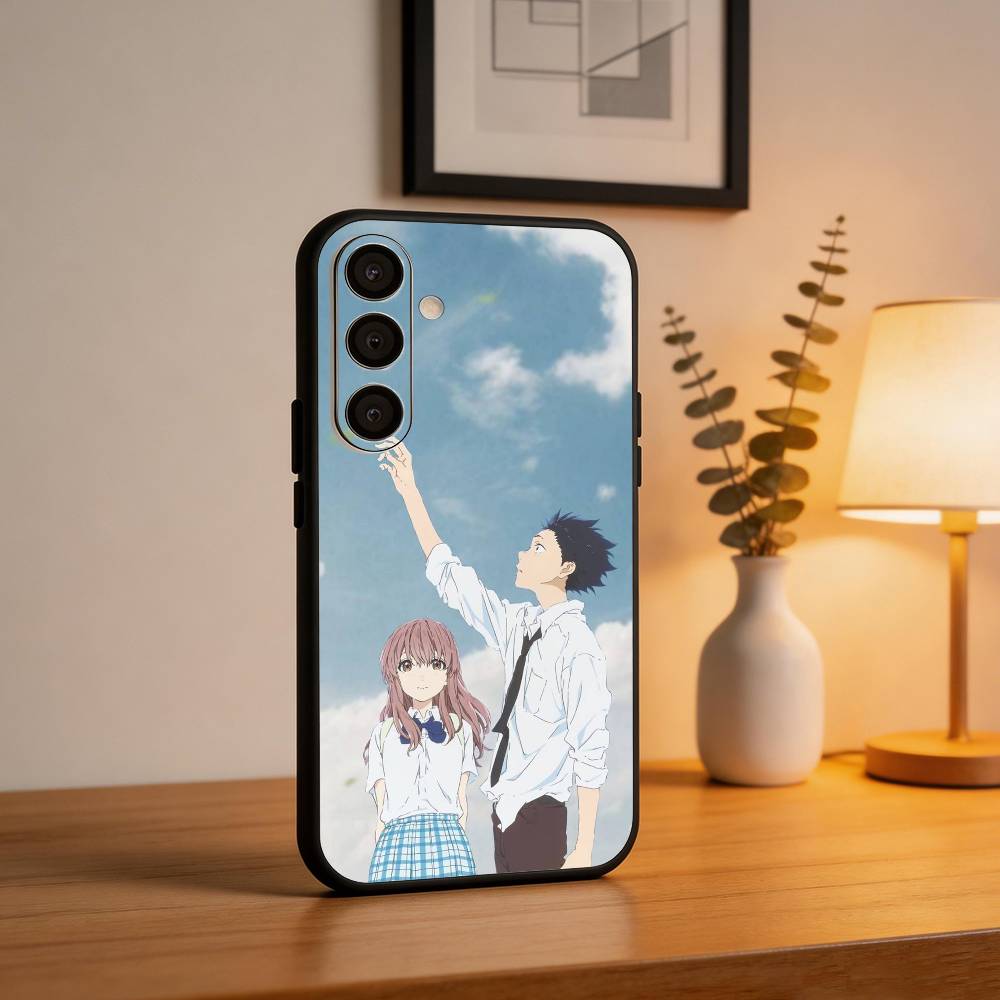 Чехол для телефона Friendship A Silent V-Voice для Samsung A73,72,71,A52,51,40,41,A22,A32,31,A13, Мягкий Черный Корпус