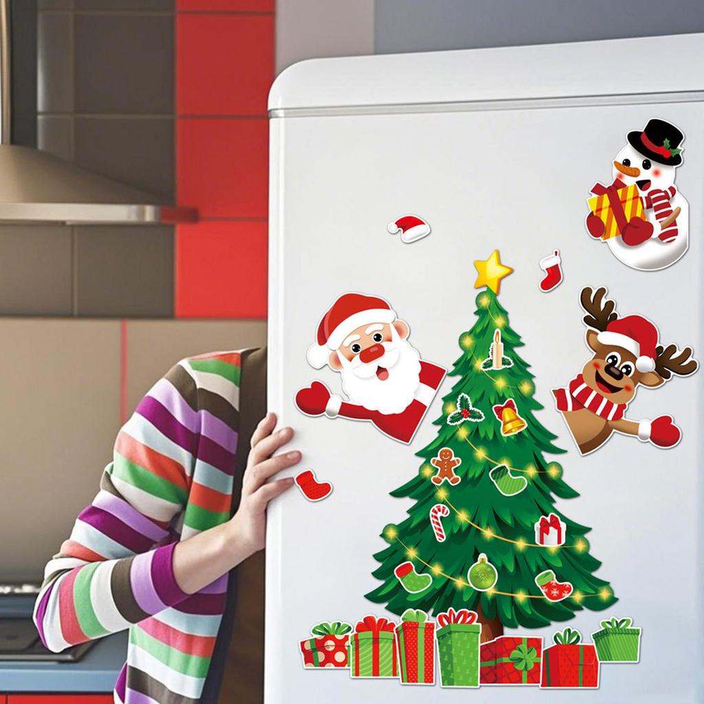 Magnetic Refrigerator Stickers, Soft Magnetic Garage Door Stickers, Car Body Decorations, Christmas Magnetic Stickers.
