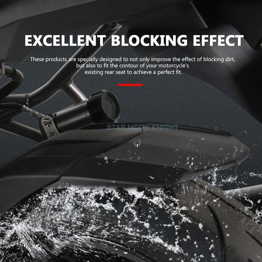 VERSYS 1000 Motorcycle Accessories Rear Fender Mudguard Extender Hugger Extension Refit For KAWASAKI Versys1000 2012 -