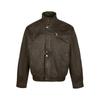 Мужская ретро рабочая куртка Harrington свободного кроя смесовая хлопковая повседневная верхняя одежда зимняя