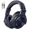 OneOdio A71 Headphones Wired Sealed Headphones Bass Over Ear Headphones Compatible with Microphone Foldable Jack Instrument Headphones Hi-Res Re-Cable