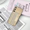Чехол для телефона с Периодической таблицей Химия Для Samsung Galaxy S21 S22 S23 S24ULTRA S25ULTRA FE Ultra Plus5G A52S S26 Мягкий чехол