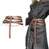Vintage Adjustable Women Slim Belt Classical and Multilayer Design PU Waist Belt For Fashionable Outfit Dress Decors
