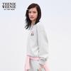 Teenie Weenie Женская толстовка Bearnova в студенческом стиле с круглым вырезом