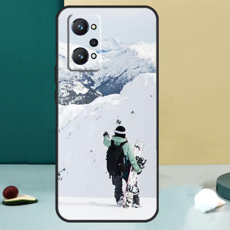 Крутые спортивные чехлы для сноубординга для Realme 13 12 10 11 14 Pro Plus GT 6 5 6T GT7 Pro C55 C53 C51 C21Y C25S C75 C67 C61