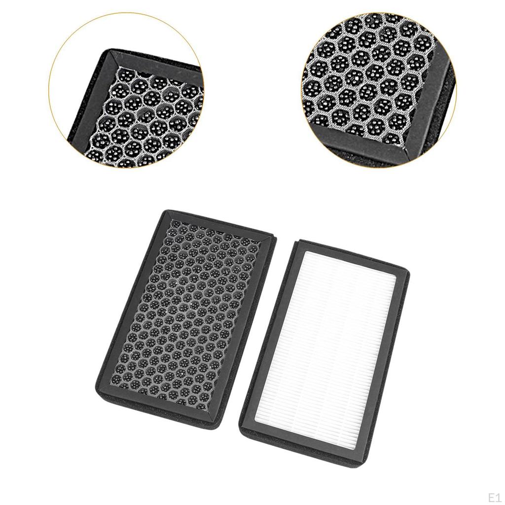 2 шт. HEPA салонный воздушный фильтр простая установка прямая замена высокая производительность для модели 3